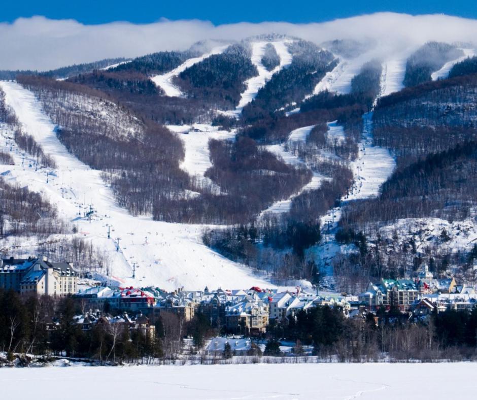 Mont-Blanc Ski Inout Condo W Pool Beach Access Saint-Faustin Екстериор снимка
